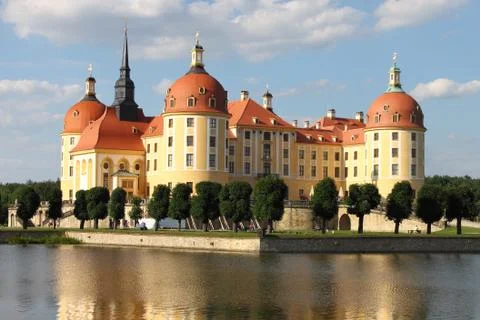 Moritzburg castle Stock Photos