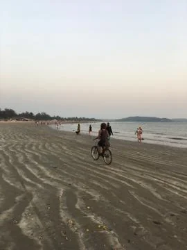 Morjim beach, Goa Stock Photos