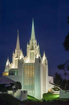 Mormon Temple Stock Photos