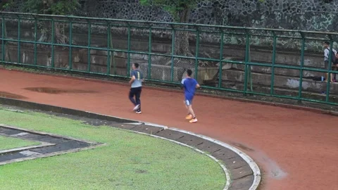 Morning activity Stock Footage 243894033