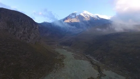 Morning at Chimborazo Stock Footage 86086885