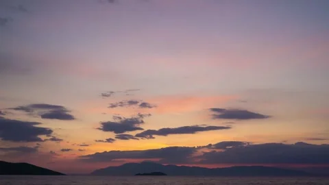 Morning Clouds on the Horizon Stock Footage 310797361