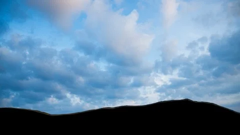 Morning clouds timelapse 스톡 동영상 90994028