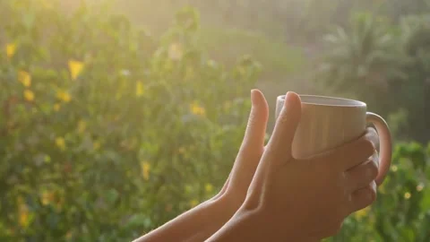 Morning coffee concept. 库存影片 244687861