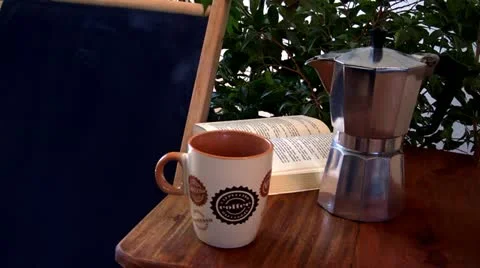 Morning Coffee Stock Footage 12127007