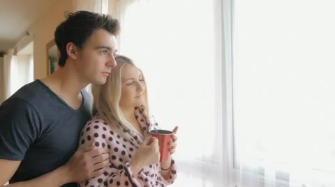 Morning Coffee Stock Footage 22636891