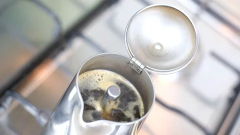 Morning coffee Video stock 100637372