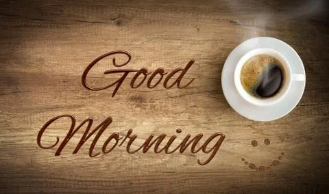 Morning coffee Stock Illustration