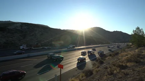 The Morning Commute Stock Footage 62188552