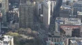 Morning Commuters Work Fifth Avenue Aerial View Flatiron Building New York City HD Footage