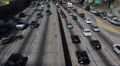 Morning Commuting Traffic Jam Freeway Downtown Los Angeles Highway crowded Rush HD Footage