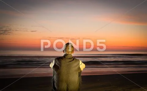 Morning Contemplation Stock Photos