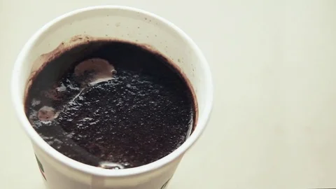 Morning Cup of Coffee Stock-Footage 77437243