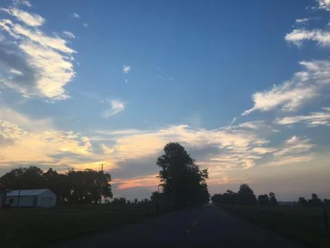 Morning Drive Stock Photos