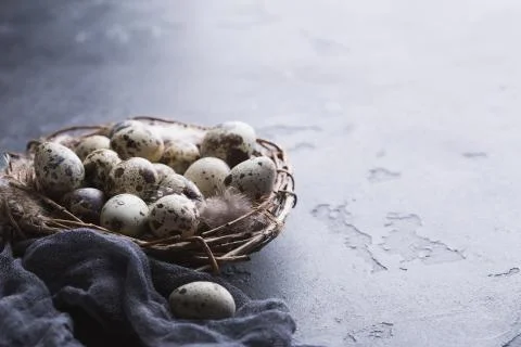 Morning Easter background Stock Photos