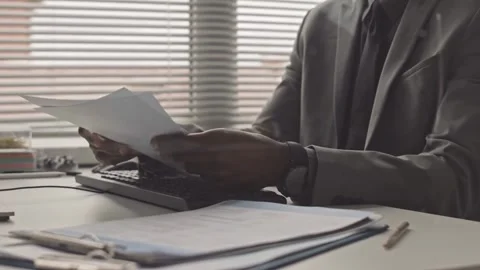 Morning Focus at the Office Stock Footage 320912424