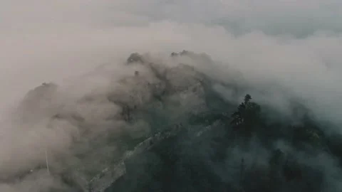 Morning fog Stock Footage