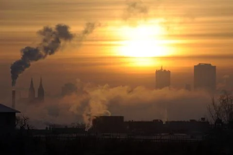Morning inversion Stock Photos