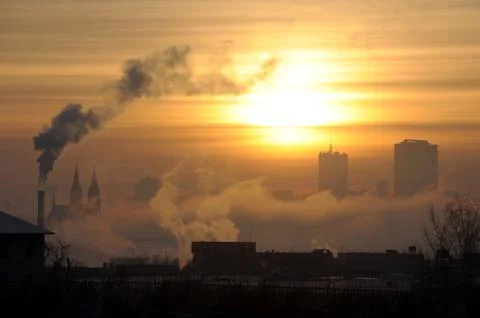 Morning inversion Stock Photos