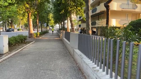 Morning jog Stock Footage 312381570
