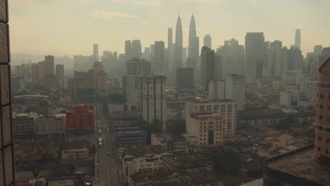 Morning at Kuala Lumpur Stock Footage 101062728