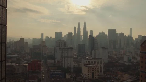 Morning at Kuala Lumpur Stock Footage 101062733