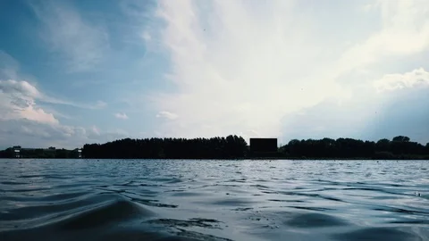 Morning on the lake Stock Footage 109212852