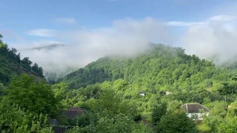 Morning in Lerik Stock Footage 330169603