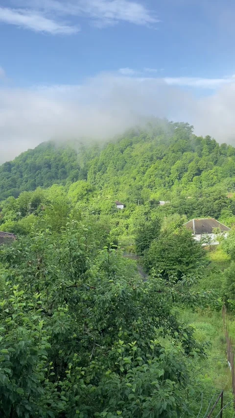Morning in Lerik Stock Footage 330169614