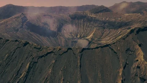 Morning magic from Mount Bromo Stock Footage 304150579