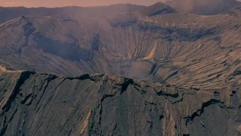 Morning magic from Mount Bromo Stock Footage 304150737