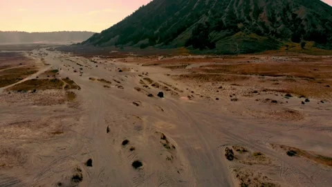 Morning magic from Mount Bromo Stock Footage 304153940