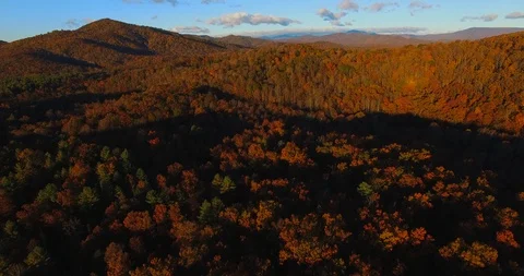 Morning Mountains in Fall 動画素材 100146722