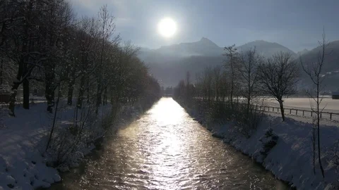 Morning in the mountains Stock Footage 71415526