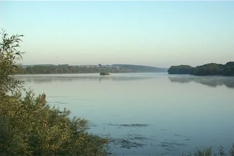 MORNING AT RIVER 스톡 동영상 1092137