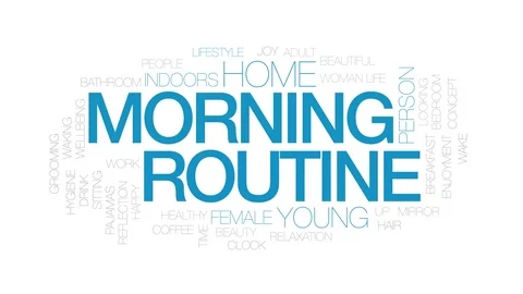 Morning Routine Animated Stock Videos – Royalty-Free HD & 4K Videos