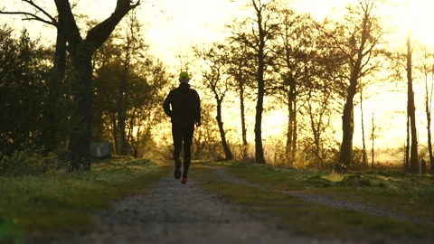 Morning run Stock Footage 132973854