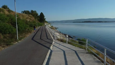 A morning run Stock Footage 251994388