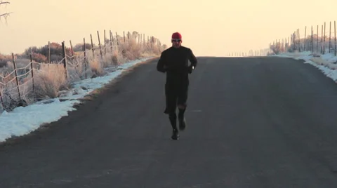 Morning Runner Close Видео 35837492