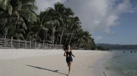 Morning running Stock Footage 49025135