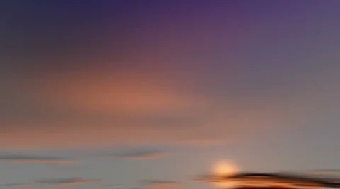 Morning Sky Stock Footage 1099499