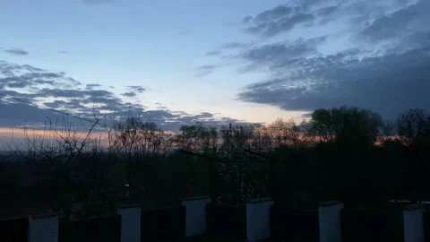 Morning sky Stock Footage 137246474