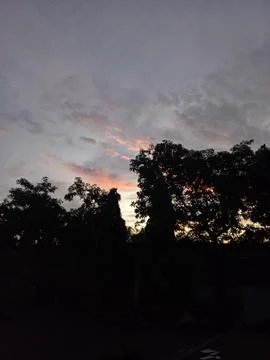 Morning sky Stock Photos