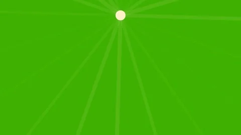 Morning sunrays light beams on green screen for nature overlay 4K Vídeos de archivo 336483348