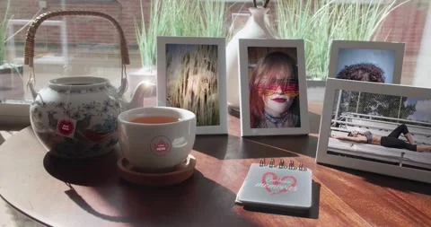 Morning Sunshine Slideshow After Effects stock