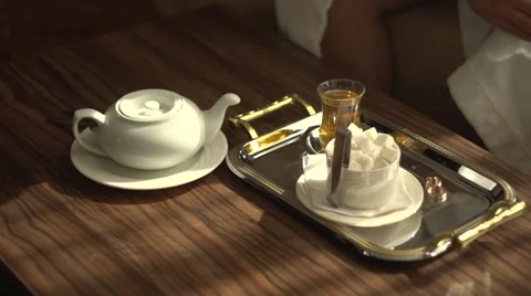 Morning tea Stock Footage 46821582