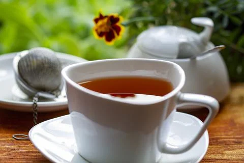 Morning tea Stock Photos