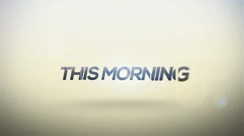 This Morning Text Animation Stock Footage 66113103