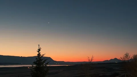 Morning timelapse Video stock 155308932