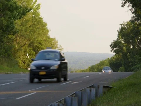 Morning traffic Stock Footage 79970739